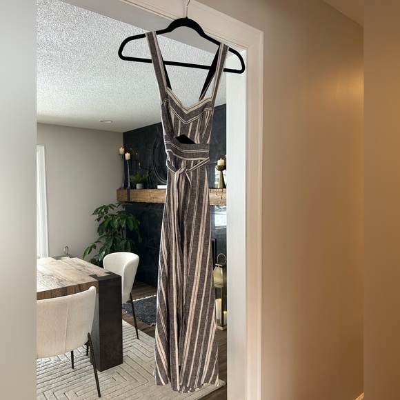 BCBG Max Azaria cut out sleeveless cross back dress - Picture 9 of 16